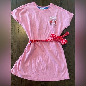 THE MARC JACOBS Girls pink T-shirt dress